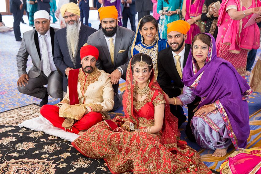 Female Asian Wedding Photographer for Sikh Wedding Ceremony